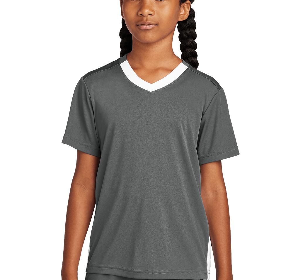 Sport-Tek Youth Competitor United V-Neck Performance Jersey-default