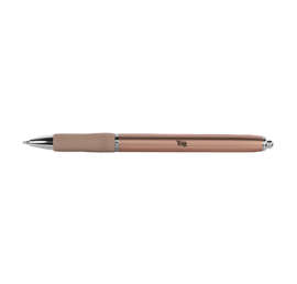 Laser Engraved Sharpie S-Gel Metal Barrel Pen (black ink) - Color: Champagne / Black Ink