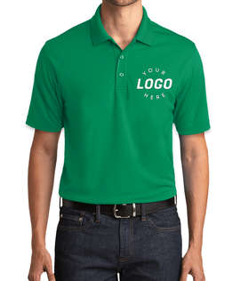 Port Authority Dry Zone UV Performance Polo - Color: Bright Kelly Green