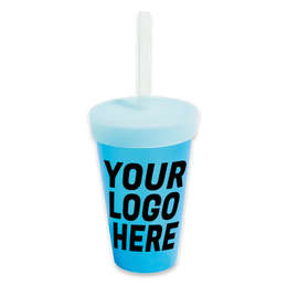 Silipint 16 oz. Silicone Tumbler with Straw (Set of 24)