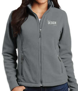 Port Authority Women's Value Fleece Jacket - Color: Deep Smoke