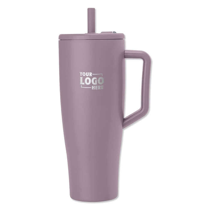 BruMate Laser Engraved 40 oz. Fashion Colors Era Tumbler with Straw
