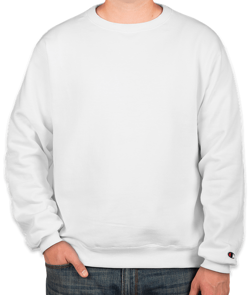 Custom champion store sweatshirt