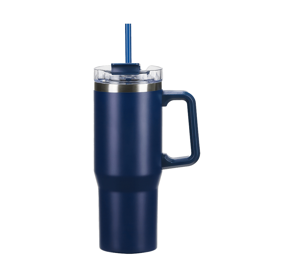 30 oz. Maestro Stainless Steel Insulated Tumbler with Straw-default