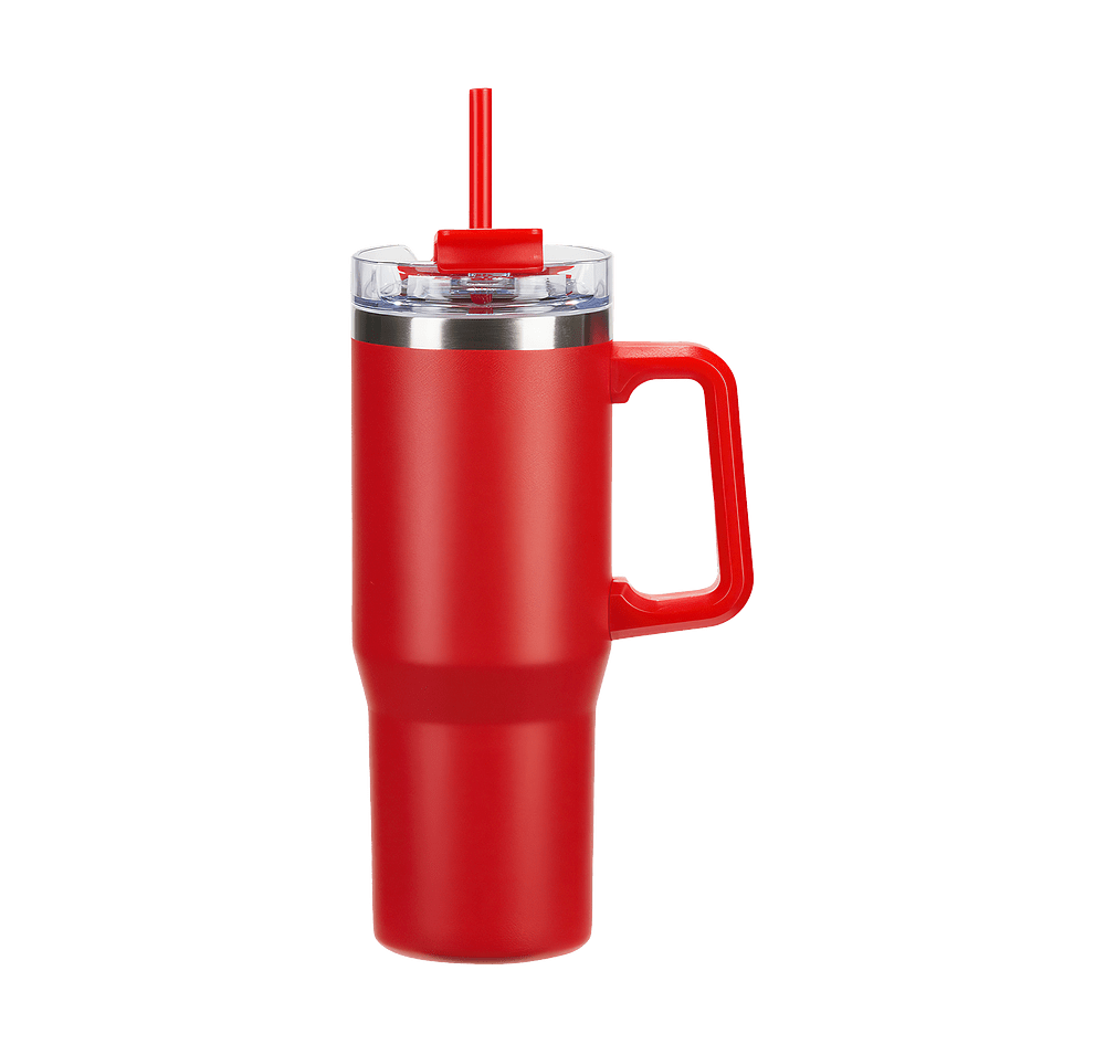 30 oz. Maestro Stainless Steel Insulated Tumbler with Straw-default