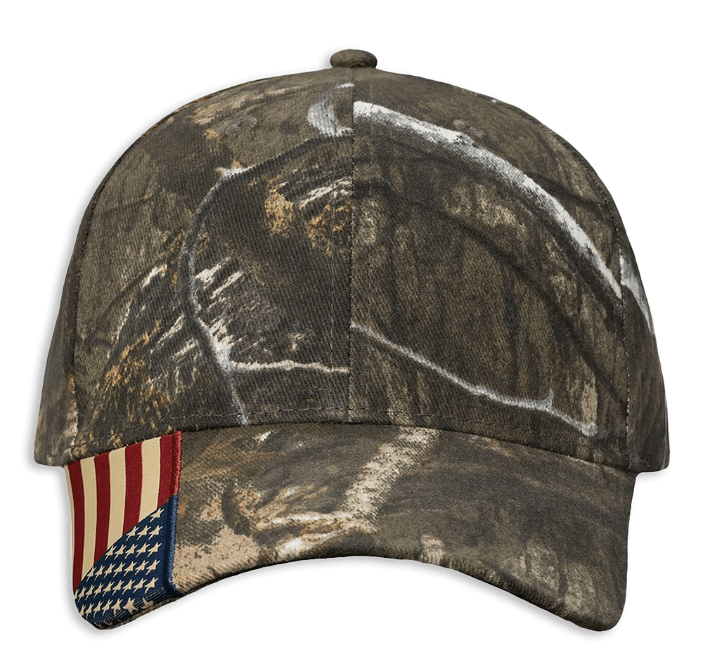 Kati Camo USA Flag Baseball Hat-default