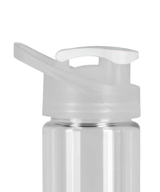 25 oz. Yuma Clear Freedom Water Bottle with Guzzler Lid