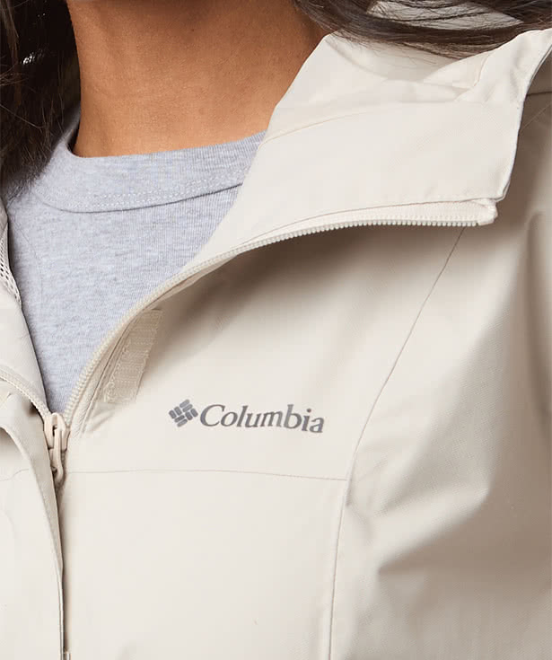 Columbia Women's Hikebound II Hooded Windbreaker Jacket - Printed