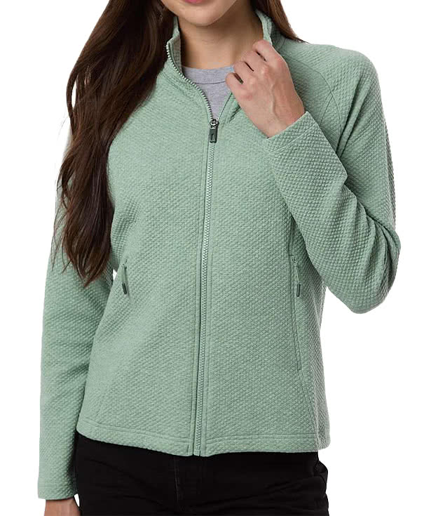 North End Women's Spirit Textured Full Zip Jacket