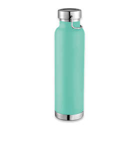 22 oz. Thor Copper Vacuum Insulated Water Bottle - Color: Mint Green