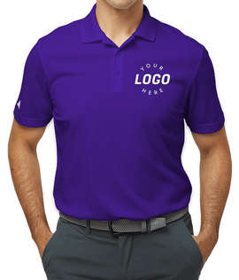 Adidas Sport Recycled Performance Polo - Color: Collegiate Purple
