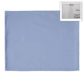 Port & Company Sweatshirt Blanket - Color: Carolina Blue