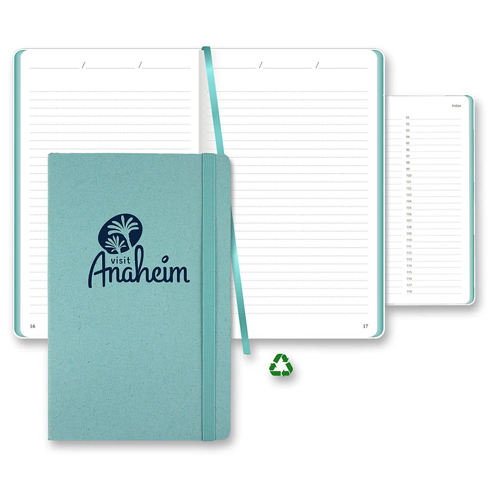 Castelli Carapace Medio Lined Recycled White Page Journal