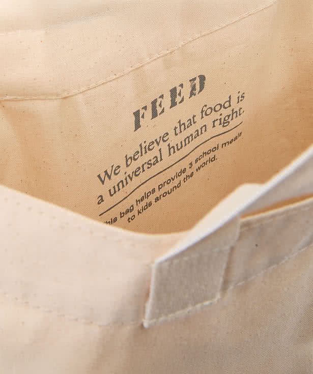 FEED Organic Cotton Convention Tote Bag