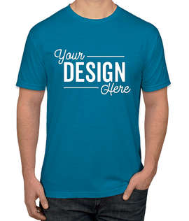 Canada - Next Level 60/40 T-shirt - Color: Turquoise