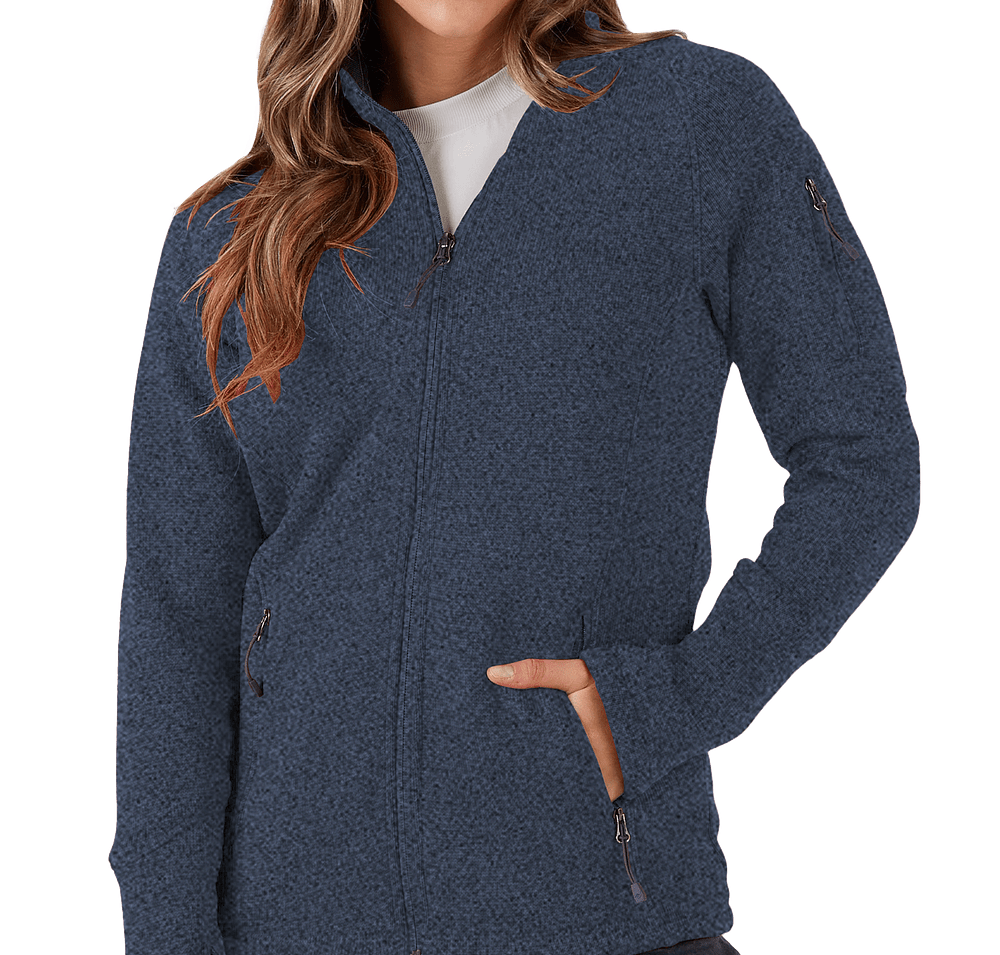 Storm Creek Women's Overachiever Sweater Fleece Jacket-default