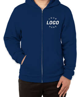 Soffe Classic Zip Hoodie - Color: Navy