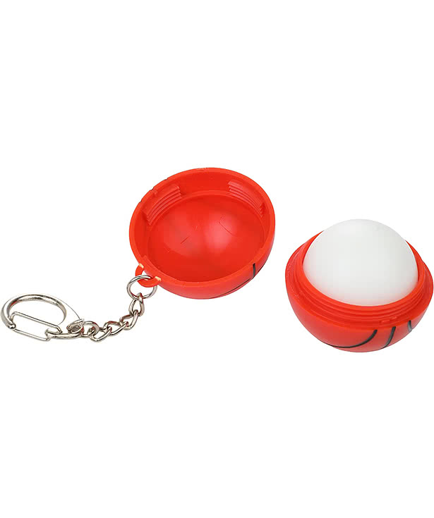 Basketball SPF 15 Lip Balm Keychain