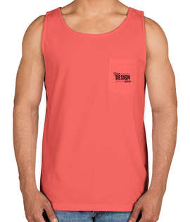 Comfort Colors 100% Cotton Pocket Tank