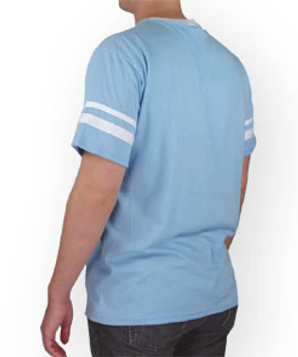 Custom Augusta Double Sleeve Stripe Jersey T-shirt - Design Short
