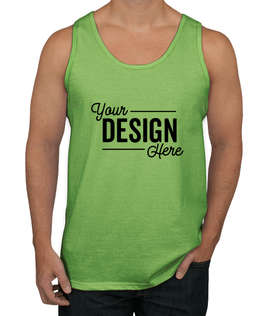 Canada - Gildan Ultra Cotton Tank - Color: Lime