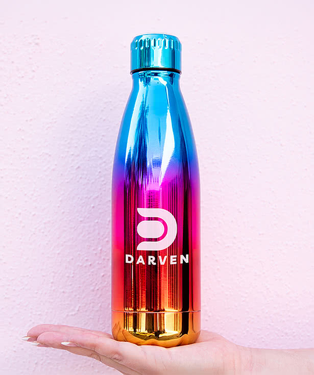 16 oz. Verdi Swiggy Stainless Steel Insulated Water Bottle