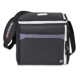Arctic Zone Ice Wall 24 Can Lunch Cooler - Color: Black / Grey
