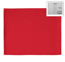 Port & Company Sweatshirt Blanket - Color: Red