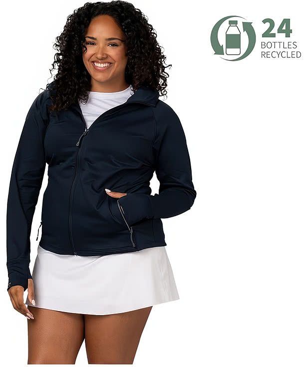 Storm Creek Women's Weekender Recycled Full Zip Hoodie