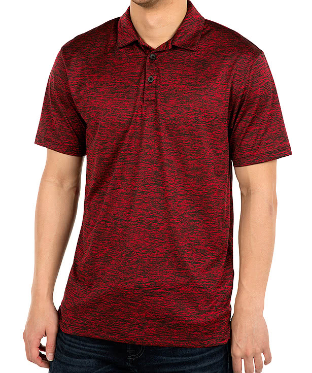 Sport-Tek Electric Heather Performance Polo