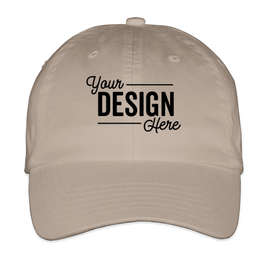 Valucap Bio-Washed Hat - Color: Khaki