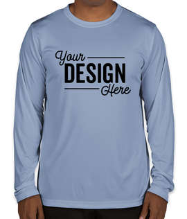 Canada - Team 365 Zone Long Sleeve Performance Shirt - Color: Sport Light Blue