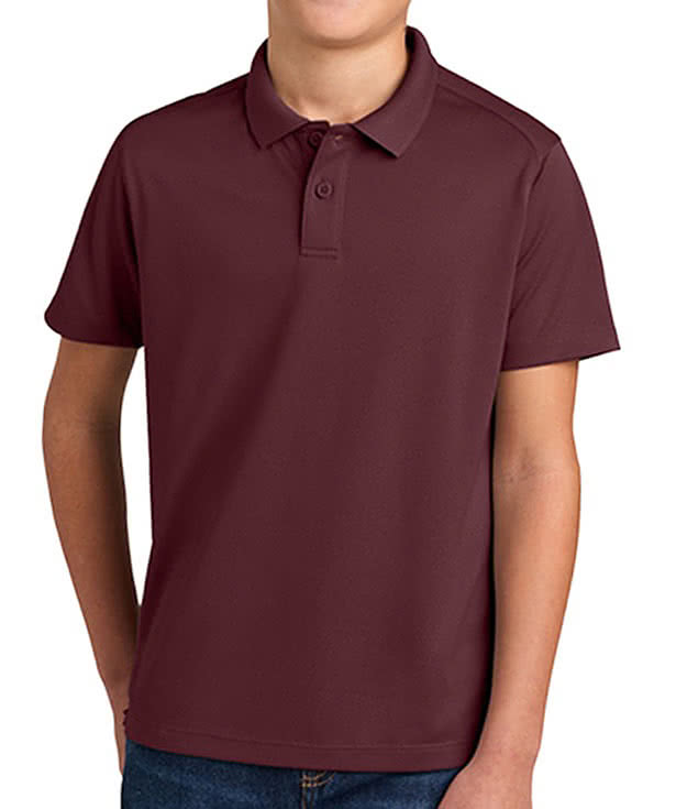 Port Authority Youth Wearever Performance Pique Polo