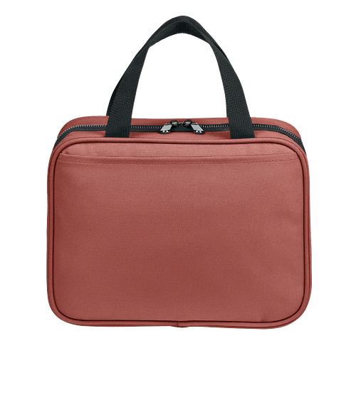 Port Authority Matte Oxford Hanging Toiletry Bag in Canyon Clay