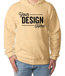 Gildan Softstyle Eco Pullover Hoodie - Color: Yellow Haze