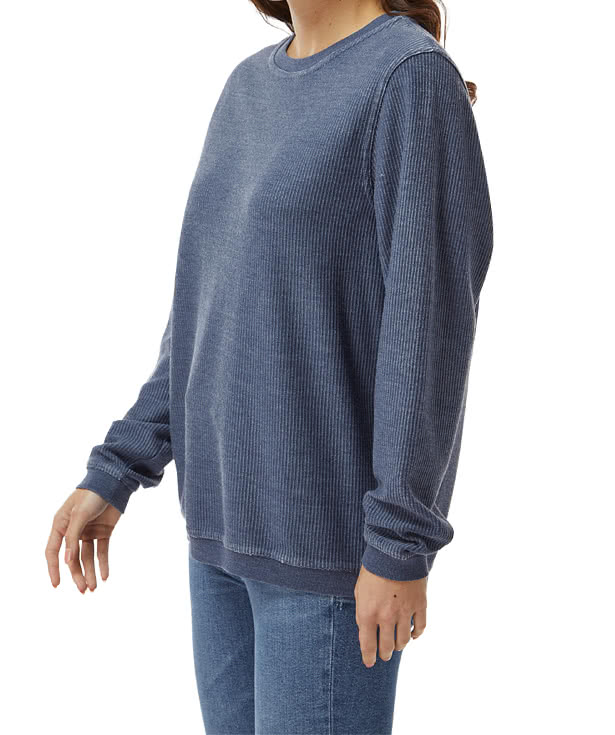 Boxercraft Corded Crewneck Sweatshirt