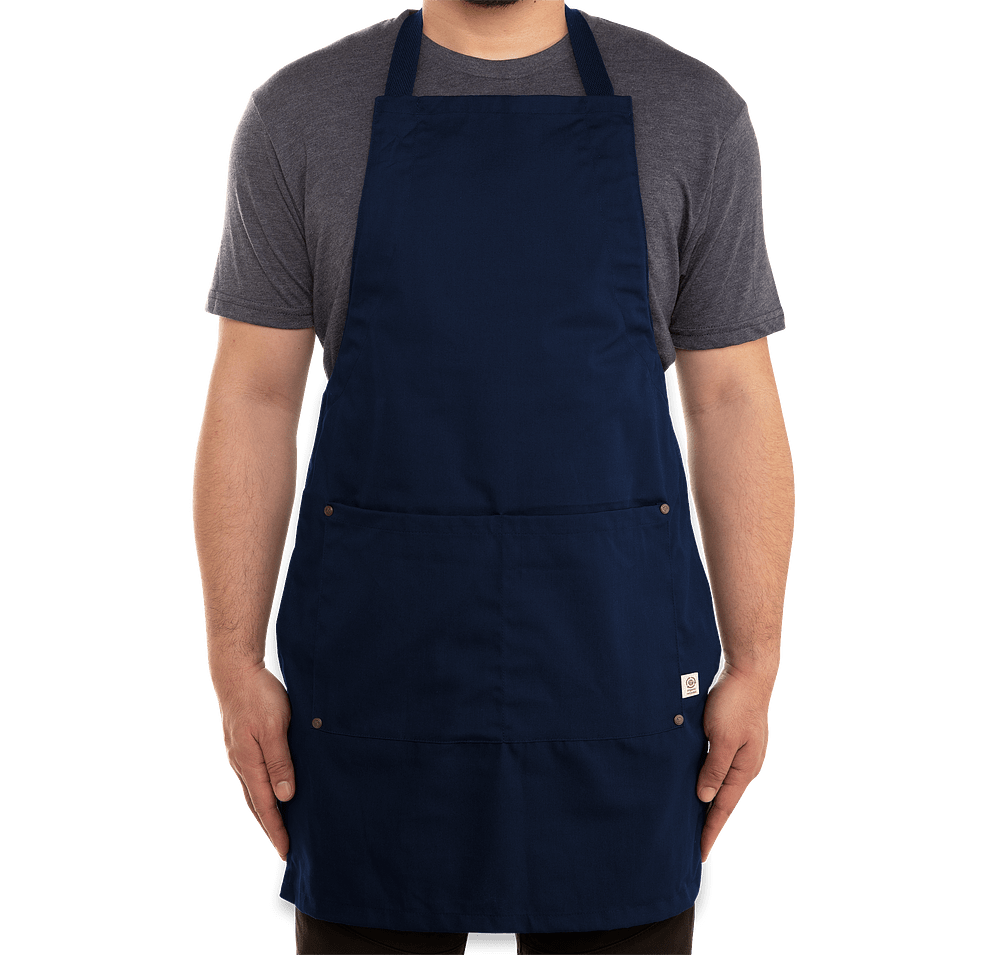 Econscious Organic/Recycled Full Length Apron - Embroidered-default