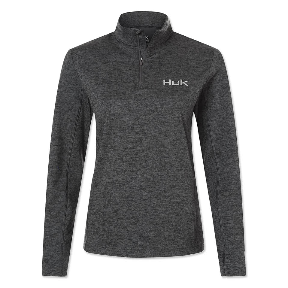 HUK Women's Coldfront+ Recycled Quarter Zip Pullover