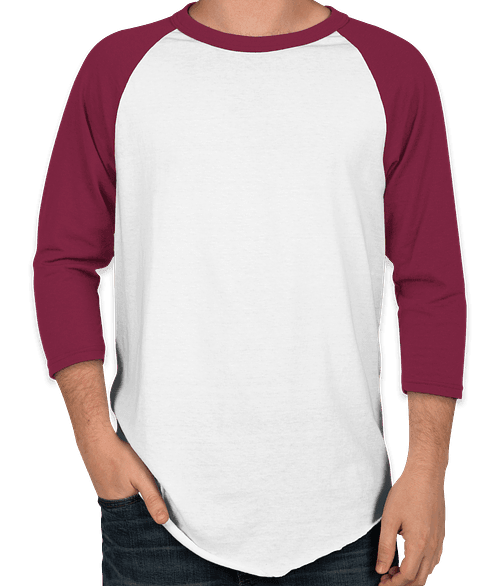 【BAON】[unisex] Syuno printing color raglan over L/S T Men Color-block T-shirt - Multi-color | Benetton