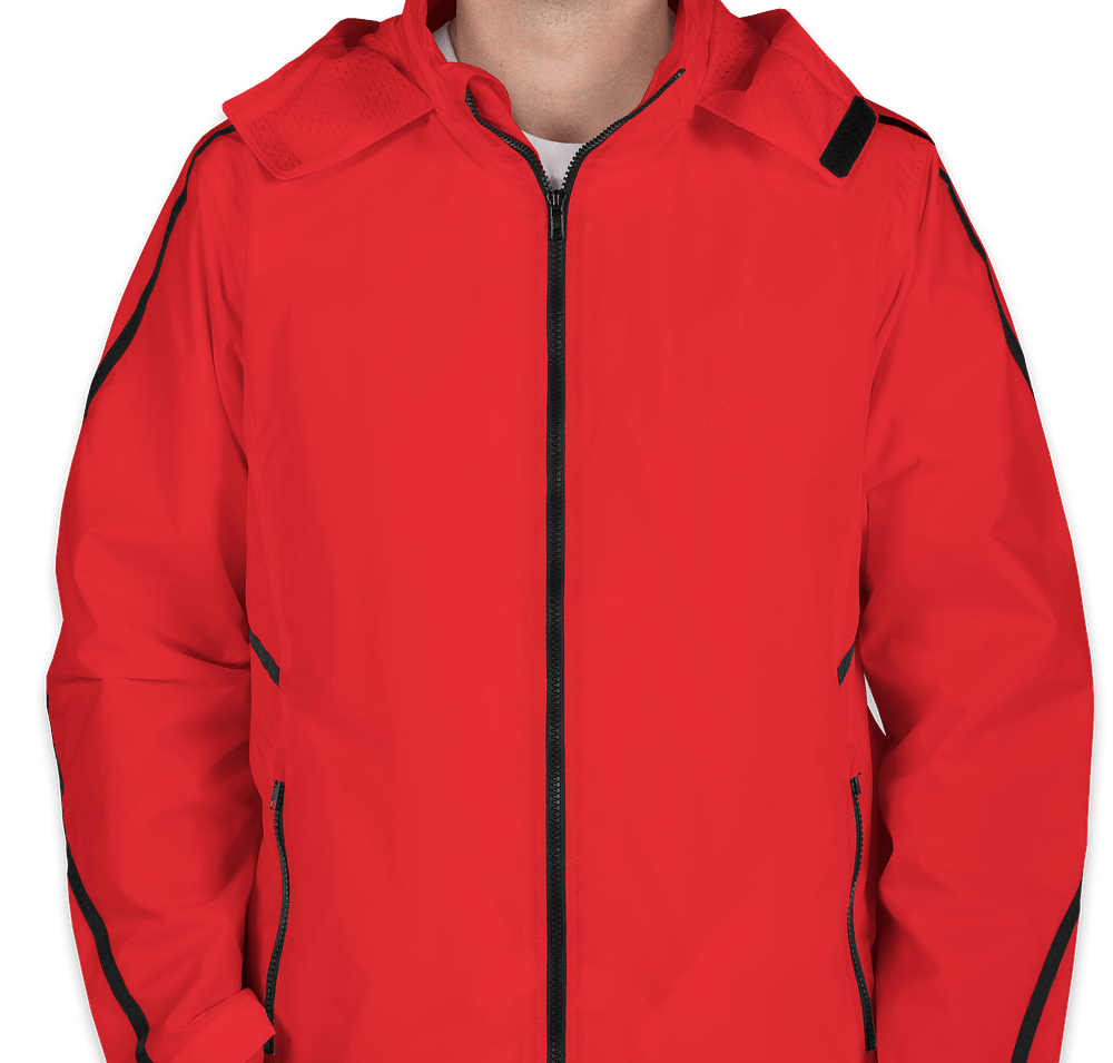 Team 365 Mesh Lined Hooded Jacket - Embroidered-default