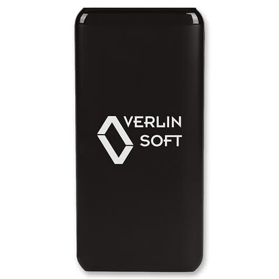 10,000 mAh Multi-Port Power Bank in WHITE