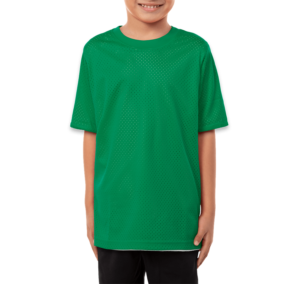 Augusta Youth Short Sleeve Mesh Reversible Jersey-default