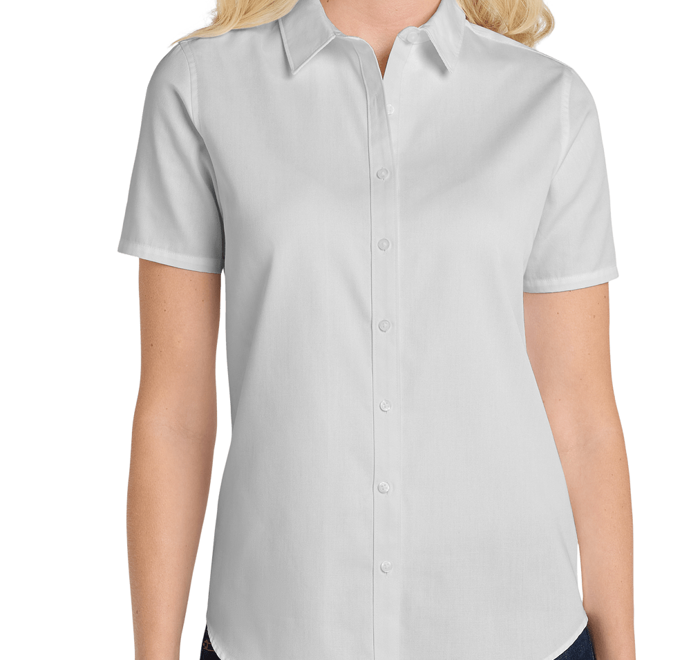 Port Authority Women's SuperPro React Short Sleeve Dress Shirt-default