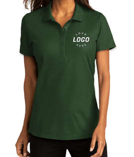 Port Authority Women's SuperPro React Polo - Embroidered - Color: Dark Green