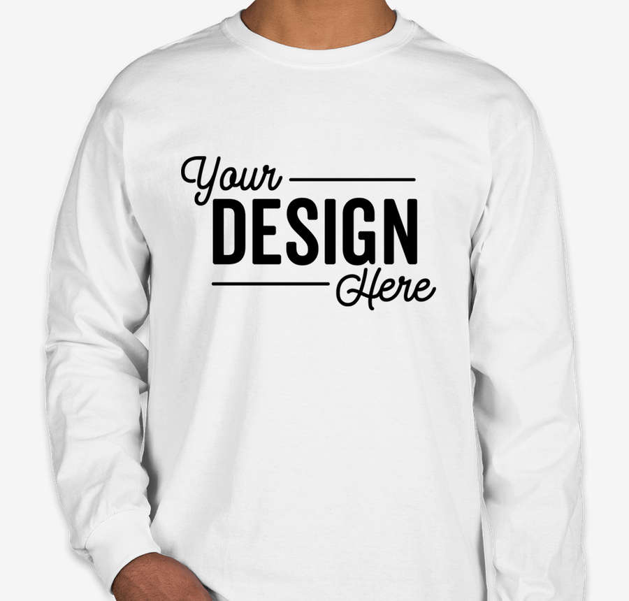 Custom Gildan Ultra Cotton Long Sleeve T-Shirt