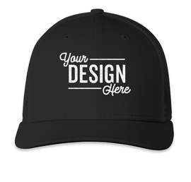 New Era Snapback Low Profile Trucker Hat - Color: Black