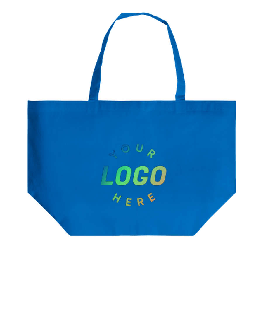 YaYa Non-Woven Shopper Tote Bag in Process Blue