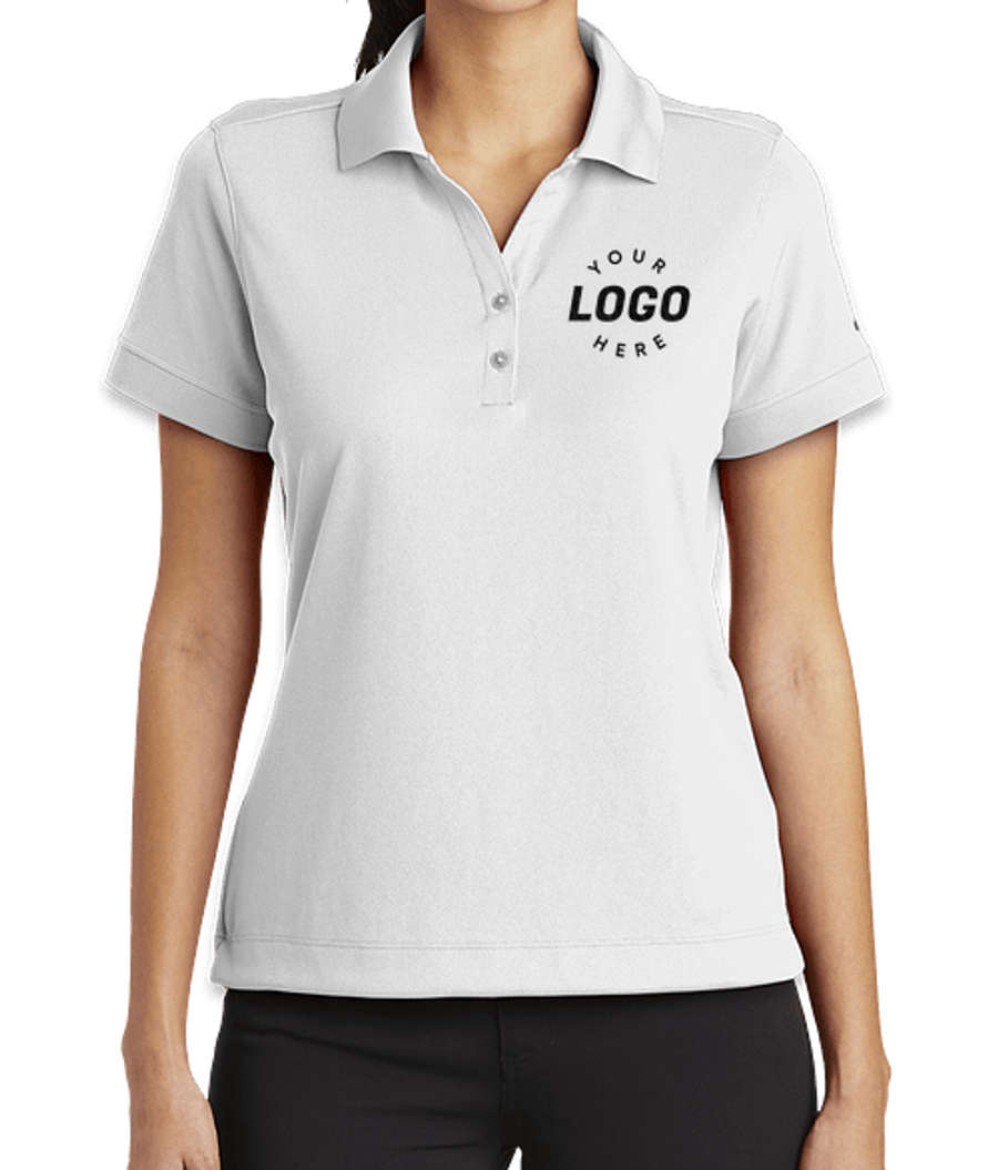 Nike Women's Dri-FIT Classic Performance Polo in White