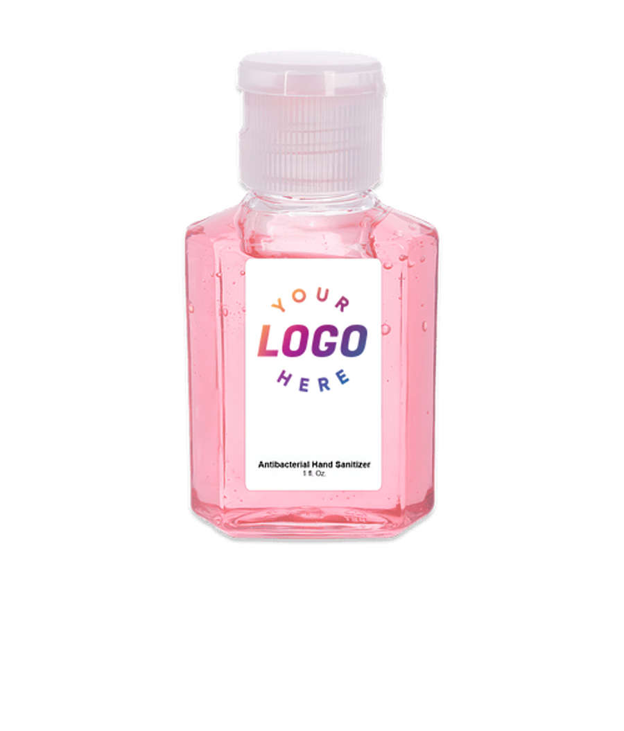 Full Color 1 oz. Hand Sanitizer in Blossom / White
