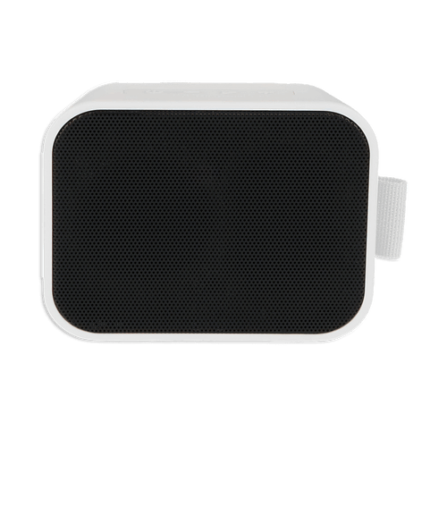 PortaBoom Water Resistant Bluetooth Speaker in White